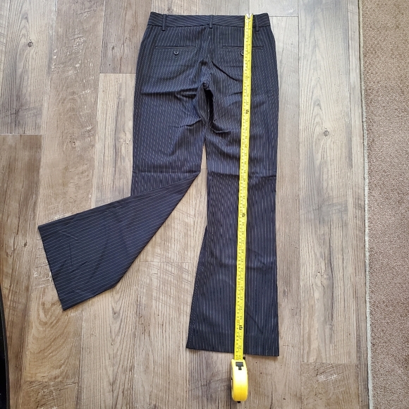 Express Design Studios slacks, pinstripe flared - Picture 9 of 10